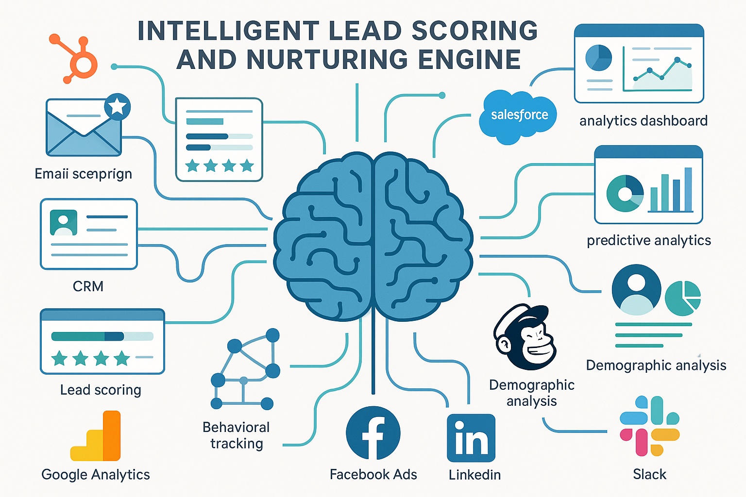 AI Agent: Intelligent Lead Scoring & Nurturing Engine (N8N Workflow)